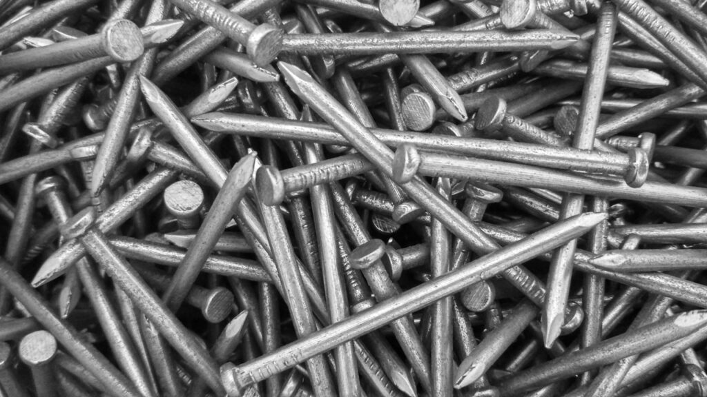 Galvanized Common Nails 5lb Box